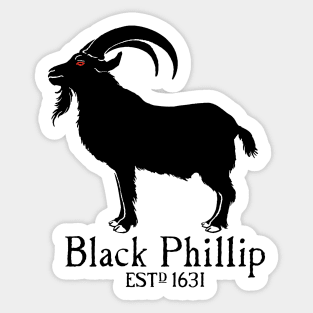 Black Philip Sticker